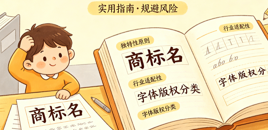 商标起名难、字体侵权怕?揭秘起名技巧与字体选择的“潜规则”