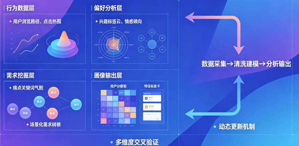 怎么用AI分析目标用户?行为、偏好、需求、画像如何深度洞察?