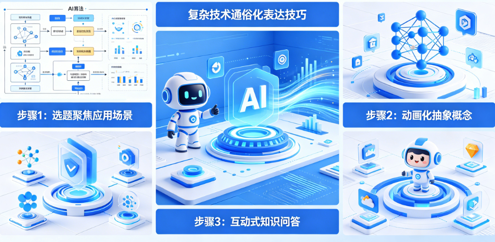 科普类AI专题片怎么做?复杂技术如何讲得有趣易懂?
