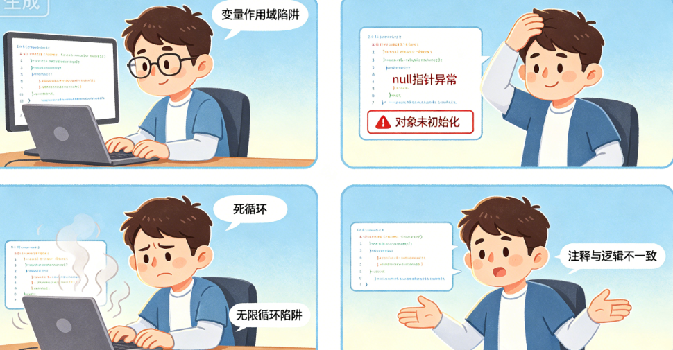 AI写代码香是真香，但这些坑差点让我通宵——揭秘4个最隐蔽的代码陷阱