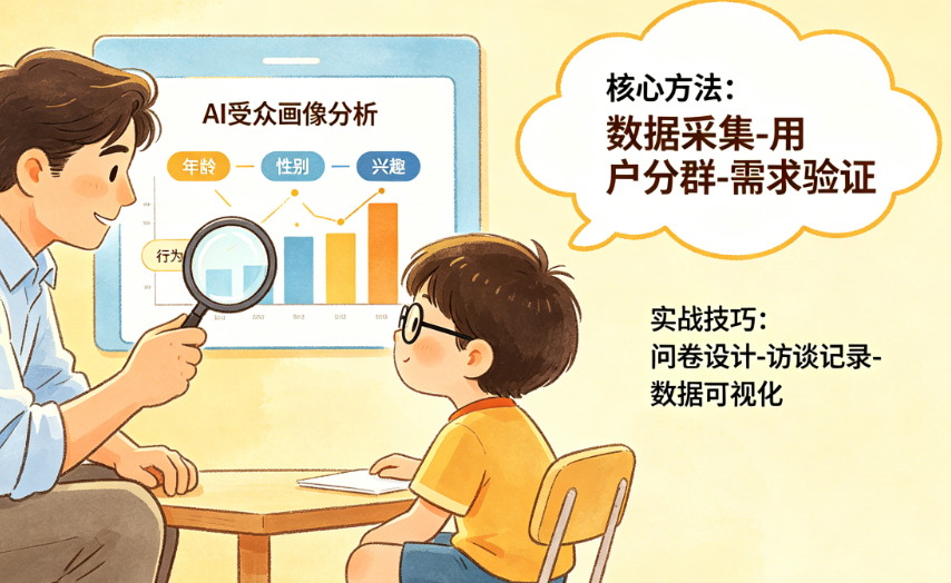 不知道目标用户是谁?揭秘AI受众画像分析的核心方法与实战技巧