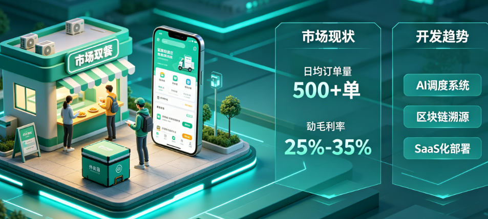 校园外卖还赚不赚钱?揭秘市场真实现状与系统源码开发新趋势
