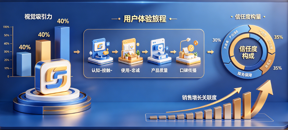 成功品牌设计的秘密是什么?视觉、体验、信任如何驱动销售增长?