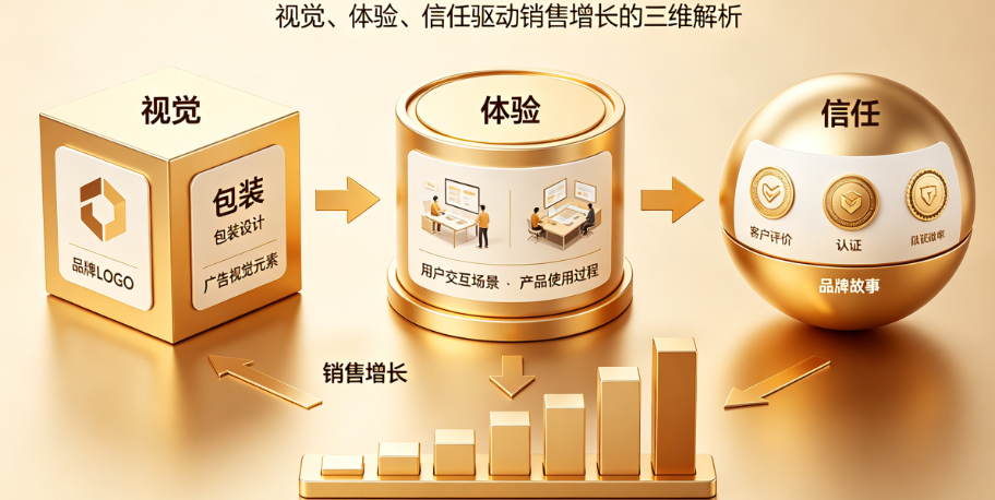 成功品牌设计的秘密是什么?视觉、体验、信任如何驱动销售增长?