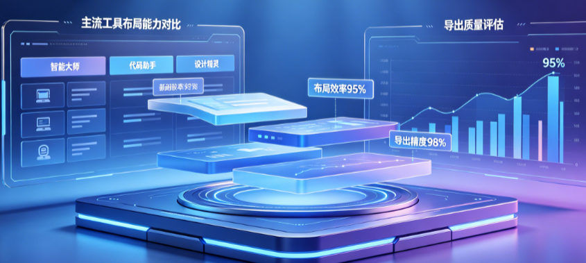 AI前端工具哪个能搞定多页面项目?揭秘2026年主流工具的布局能力与导出质量