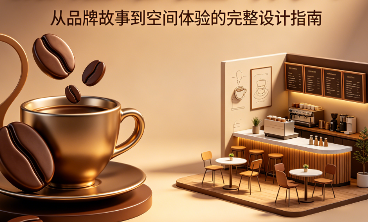 咖啡店logo别只懂“咖啡豆+杯子”!从品牌故事到空间体验的完整设计指南