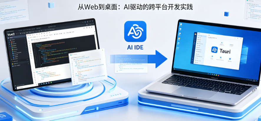 怎么用AI IDE把Vue2项目改造为Tauri?桌面端跨平台迁移实战指南