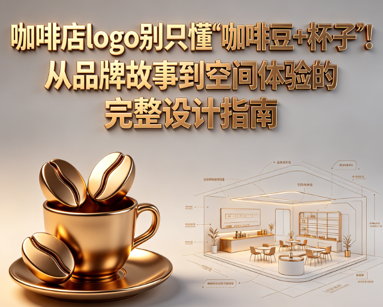 咖啡店logo别只懂“咖啡豆+杯子”!从品牌故事到空间体验的完整设计指南