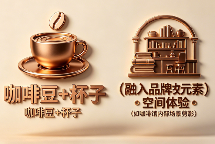 咖啡店logo别只懂“咖啡豆+杯子”!从品牌故事到空间体验的完整设计指南