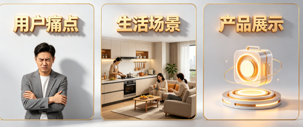 带货视频没转化?问题出在脚本里!写好“痛点+场景+产品”的万能公式