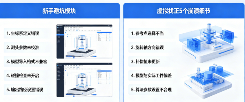 NETDMIS5.0脱机编程新手避坑指南：虚拟找正5个致命细节