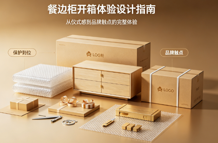 餐边柜开箱别只懂“保护到位”!从仪式感到品牌触点的完整体验设计指南