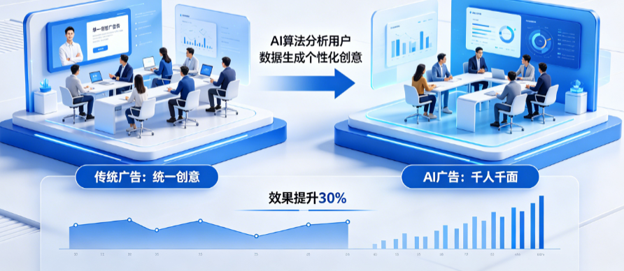 一个创意打所有人效果差?揭秘AI如何实现广告创意的千人千面