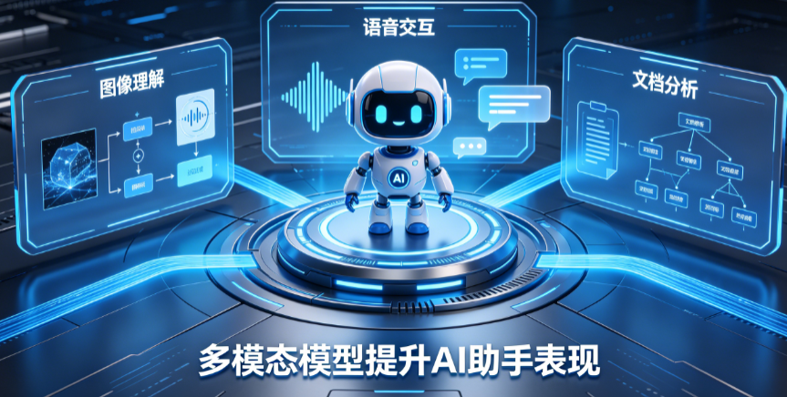 多模态模型怎么提升AI助手表现?图像理解、语音交互、文档分析如何集成?