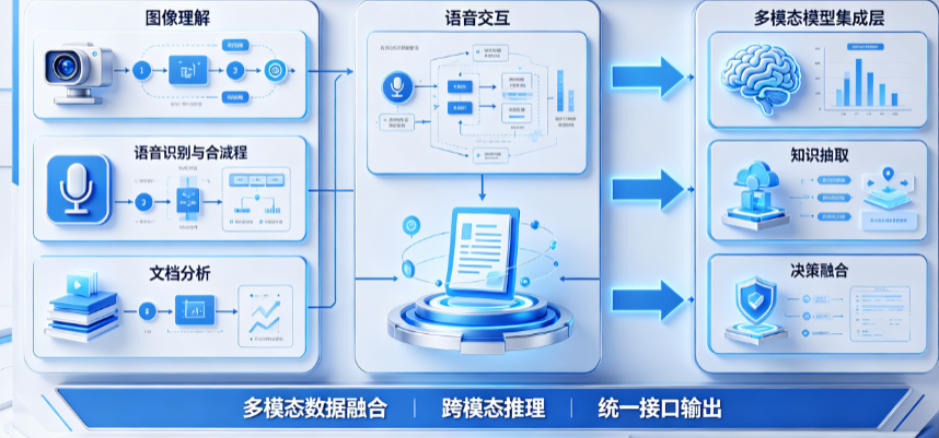 多模态模型怎么提升AI助手表现?图像理解、语音交互、文档分析如何集成?