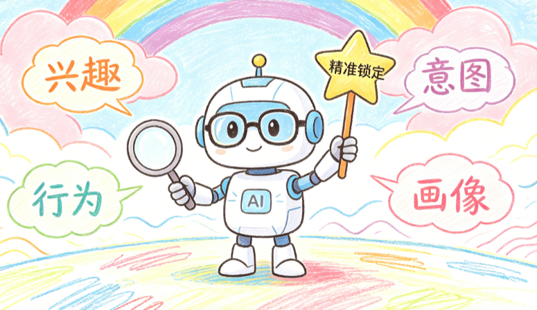AI怎么智能定向人群?兴趣、行为、意图、画像如何精准锁定?