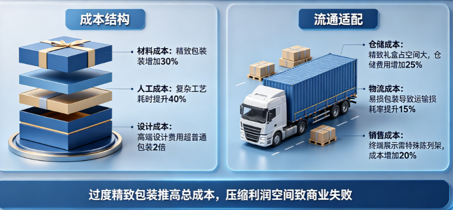 礼盒包装做得越精致，为什么商业上反而越容易失败?从成本结构到流通适配的深度分析