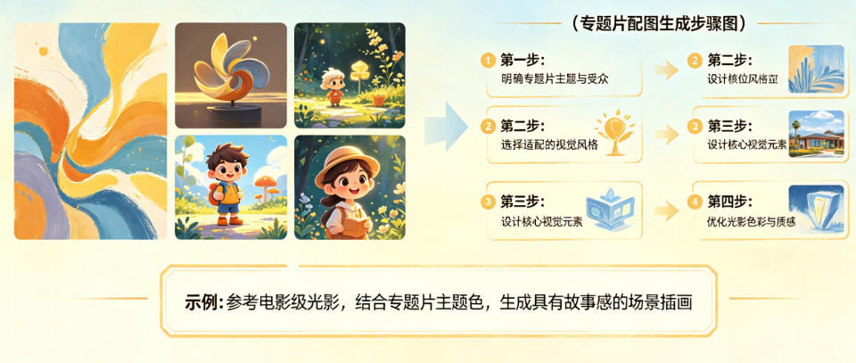 AI生成的配图风格不统一?揭秘高质量专题片配图的生成方法与提示词