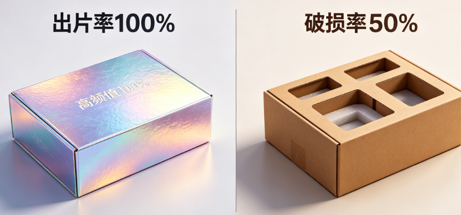 出片率100%vs破损率50%：电商包装的颜值与保护如何兼得?