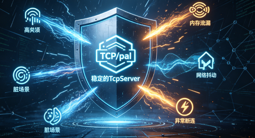 搭一个能用的TcpServer不难，但搭一个稳定的TcpServer有多难？6个真实挑战深度复盘