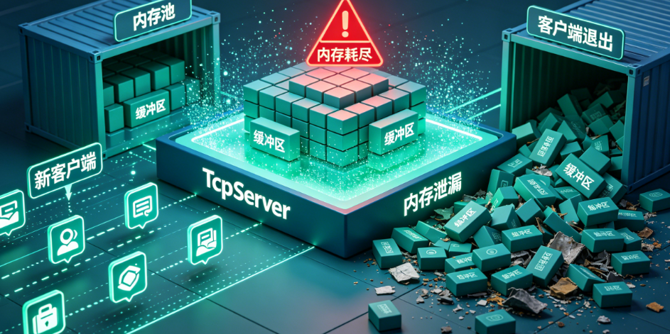 搭一个能用的TcpServer不难，但搭一个稳定的TcpServer有多难？6个真实挑战深度复盘