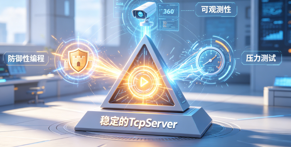 搭一个能用的TcpServer不难，但搭一个稳定的TcpServer有多难？6个真实挑战深度复盘
