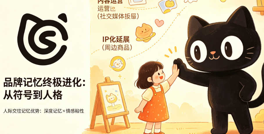动物IP logo为什么“符号即王道”?从认知心理学看符号化动物logo的品牌记忆效率