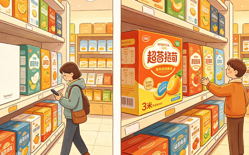 包装“摆着好看”vs包装“摆着好卖”:两种设计导向,两种商业结果
