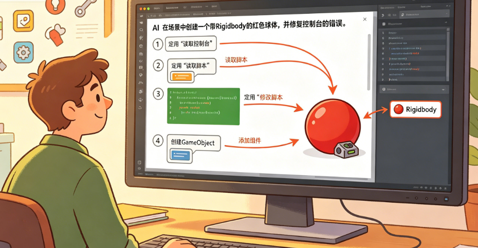 MCP怎么接入Unity?智能场景控制的完整实现路径