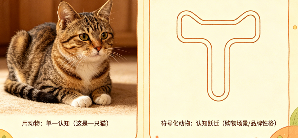 动物IP logo为什么“符号即王道”?从认知心理学看符号化动物logo的品牌记忆效率