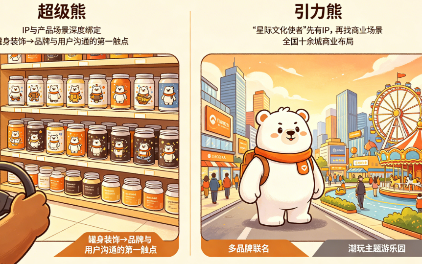 熊元素logo大家都用，为什么有的成了超级IP，有的只是“一只熊”?从形象到人格的IP化之路