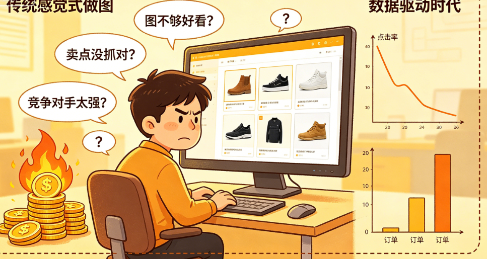 AI做主图点击率上不去?揭秘电商高转化主图的AI生成方法与优化技巧