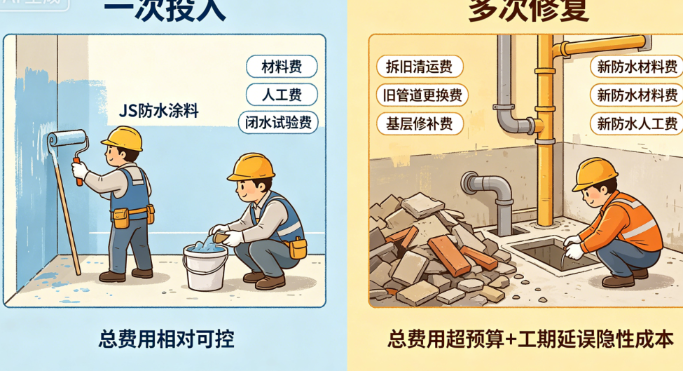 新房防水 vs 老房卫生间防水：施工难度和注意事项的全面对比