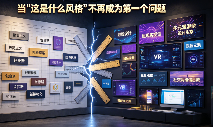 有主流风格的时代vs无主流风格的时代：设计评价标准发生了怎样的变化