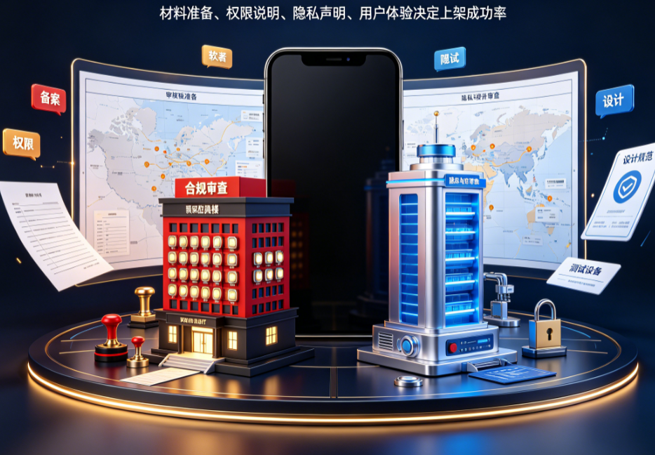 华为应用市场上架vs苹果App Store上架：资质要求与审核侧重点的全面对比