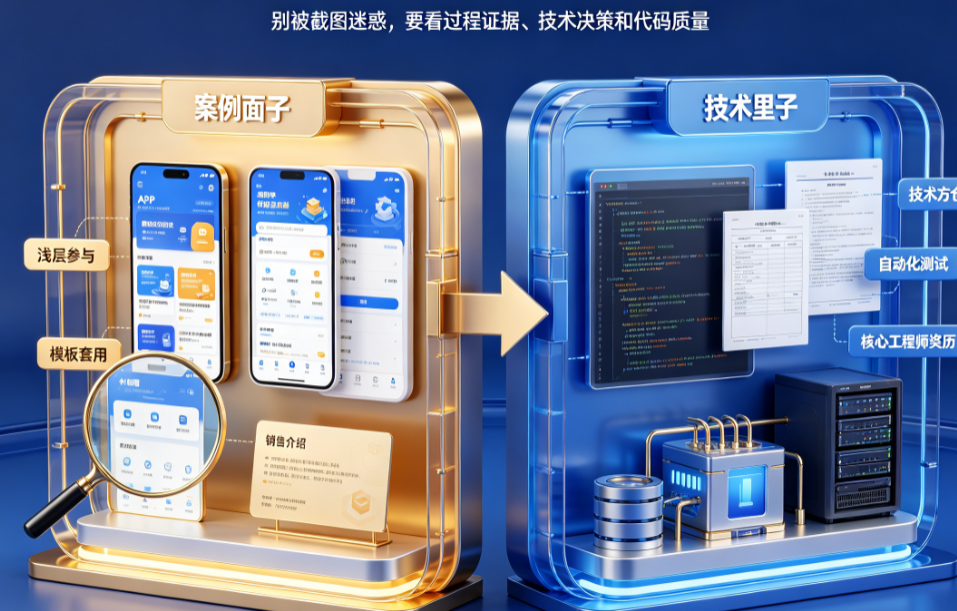 APP定制开发外包：看案例还是看技术栈？从项目成功率视角的选择之道