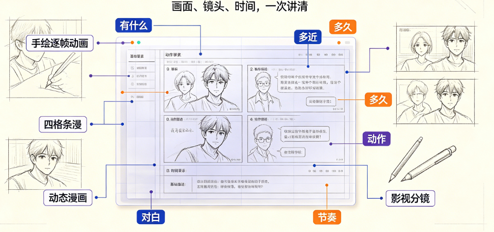 漫画策划分镜怎么做?手绘逐帧动画、四格条漫、分镜头脚本如何创作?