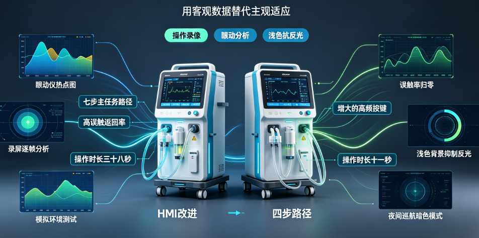 硬件操控屏UI怎么设计？医疗仪器、工控组态屏的智能终端界面如何打造？