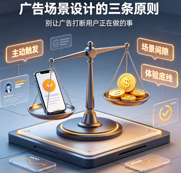 APP广告变现怎么做?广告场景设计的要点是什么?