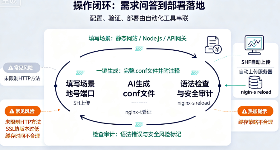 AI怎么驱动Nginx智能配置生成?告别手动配置的优化方案是什么?