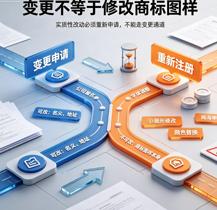 商标核准注册后还能改吗?哪些红线绝对不能碰?