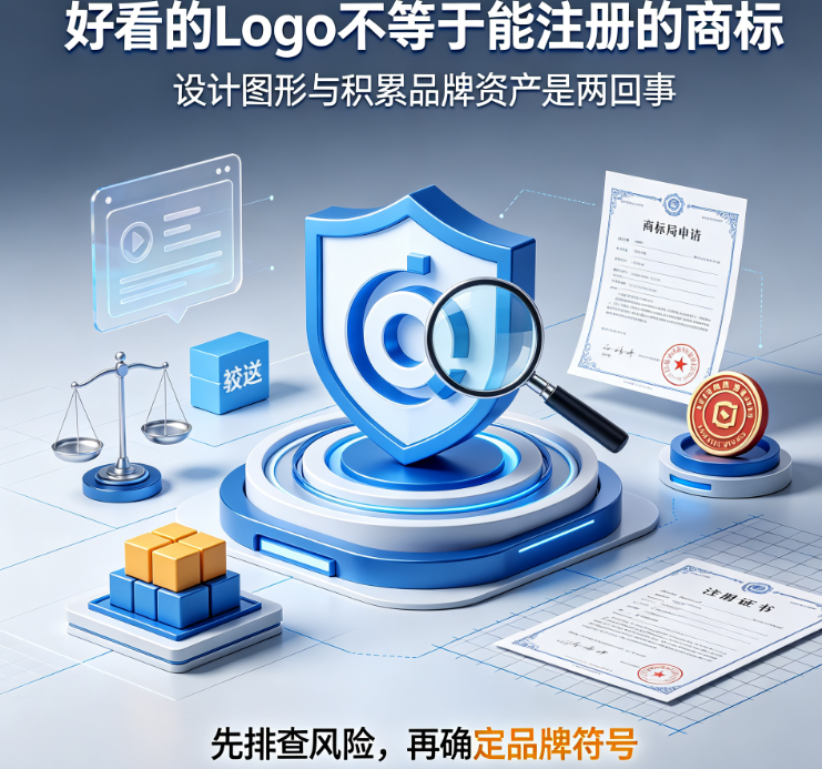 普通设计师Logo vs 专业商标设计服务:设计逻辑与注册成功率的全面对比