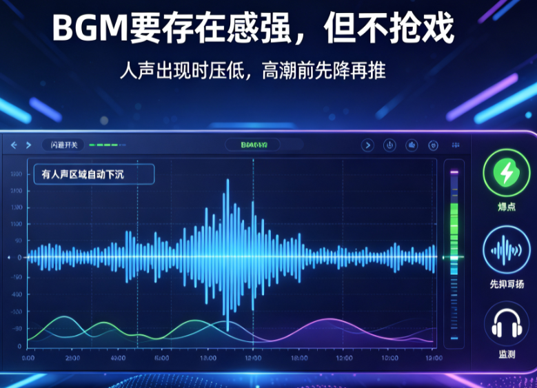 情绪不够,音乐来凑:用BGM制造高潮的4种实用技巧