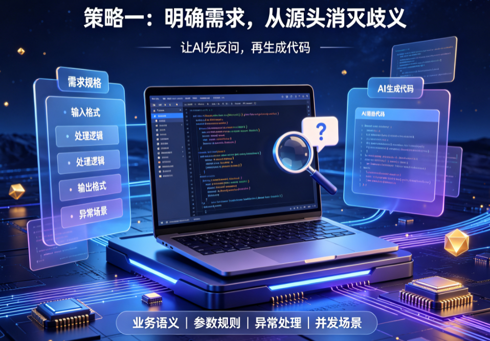 避免代码生成错误的4个策略:明确需求→单元测试→边界测试→安全审查