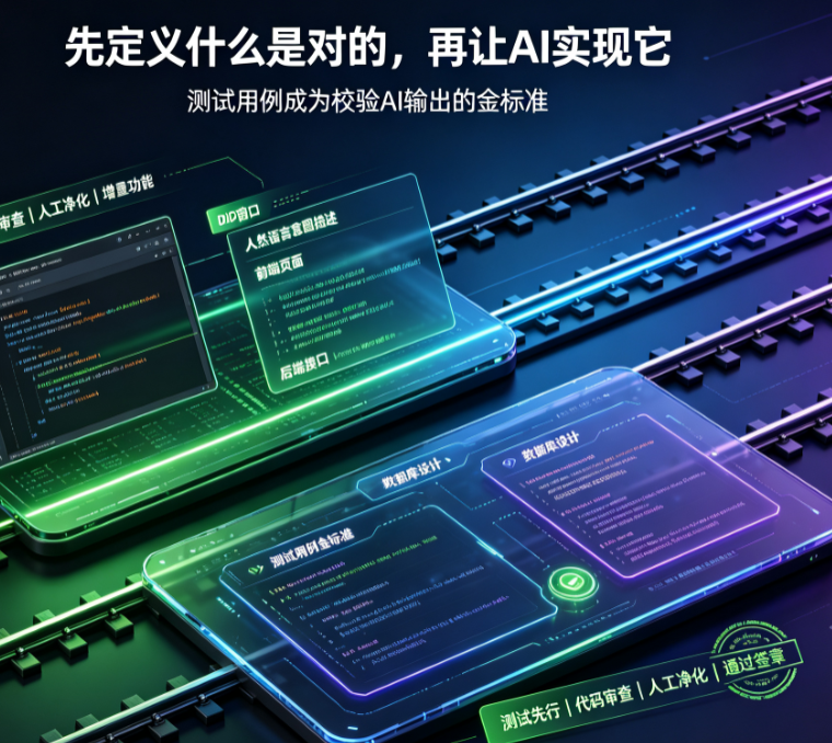 AI辅助编程全流程的4个阶段:需求理解→代码生成→测试编写→调试排错