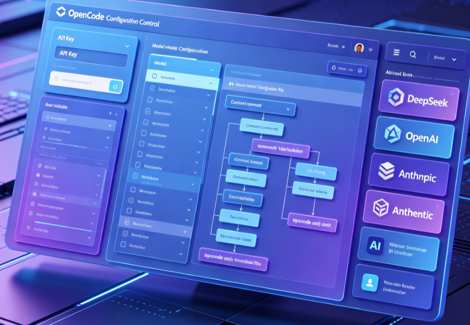 OpenCode配置的5个关键步骤：环境安装→基础配置→Skill加载→规则定制→工作流集成
