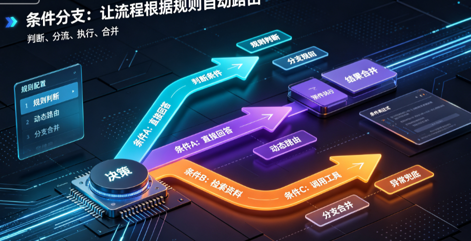 智能体的工作流(Workflow)怎么搭建?节点编排、条件分支、异步执行如何设计?