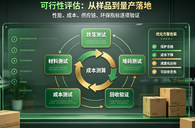 环保包装别只懂“可降解”!从材料选型到缓冲结构的完整可行性评估指南