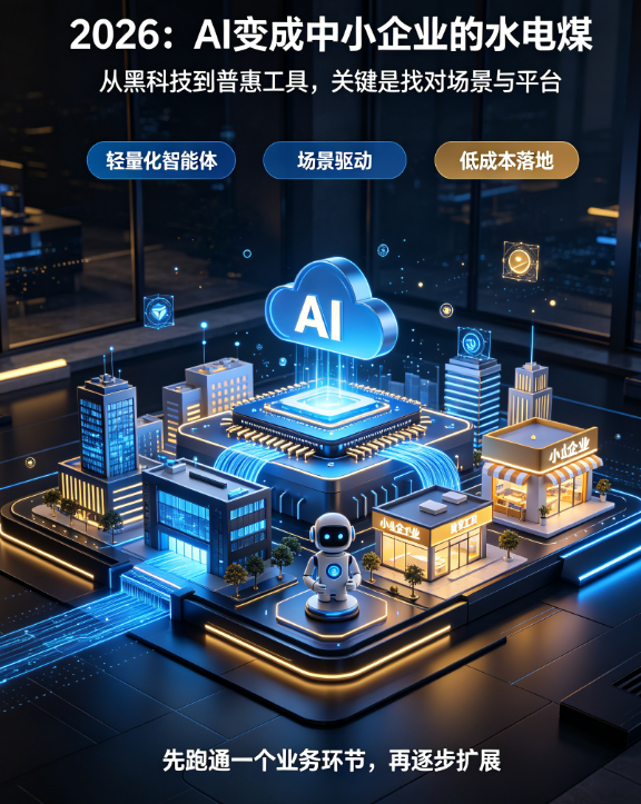 2026年中小企业AI应用开发有哪些趋势?哪些平台值得推荐?