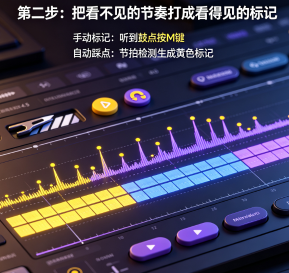 怎么听懂音乐的重音?怎么让画面踩准每一个点?——卡点视频剪辑的声画同步全攻略